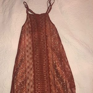 2 FOR $20– Francesca’s Lace Dress & Long Sleeved Ribbed Shirt